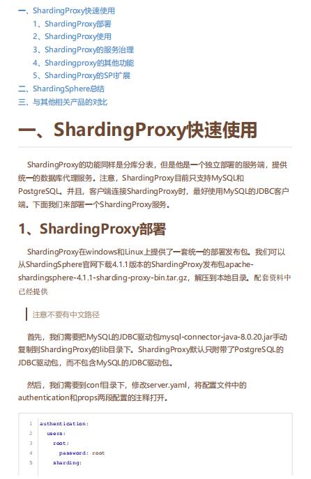 打造專業(yè)開(kāi)發(fā)者指南：針對(duì)ShardingProxy分庫(kù)分表解決策略的深度剖析 – 詳解部署、使用、服務(wù)治理與優(yōu)化技巧 PDF 下載  圖1